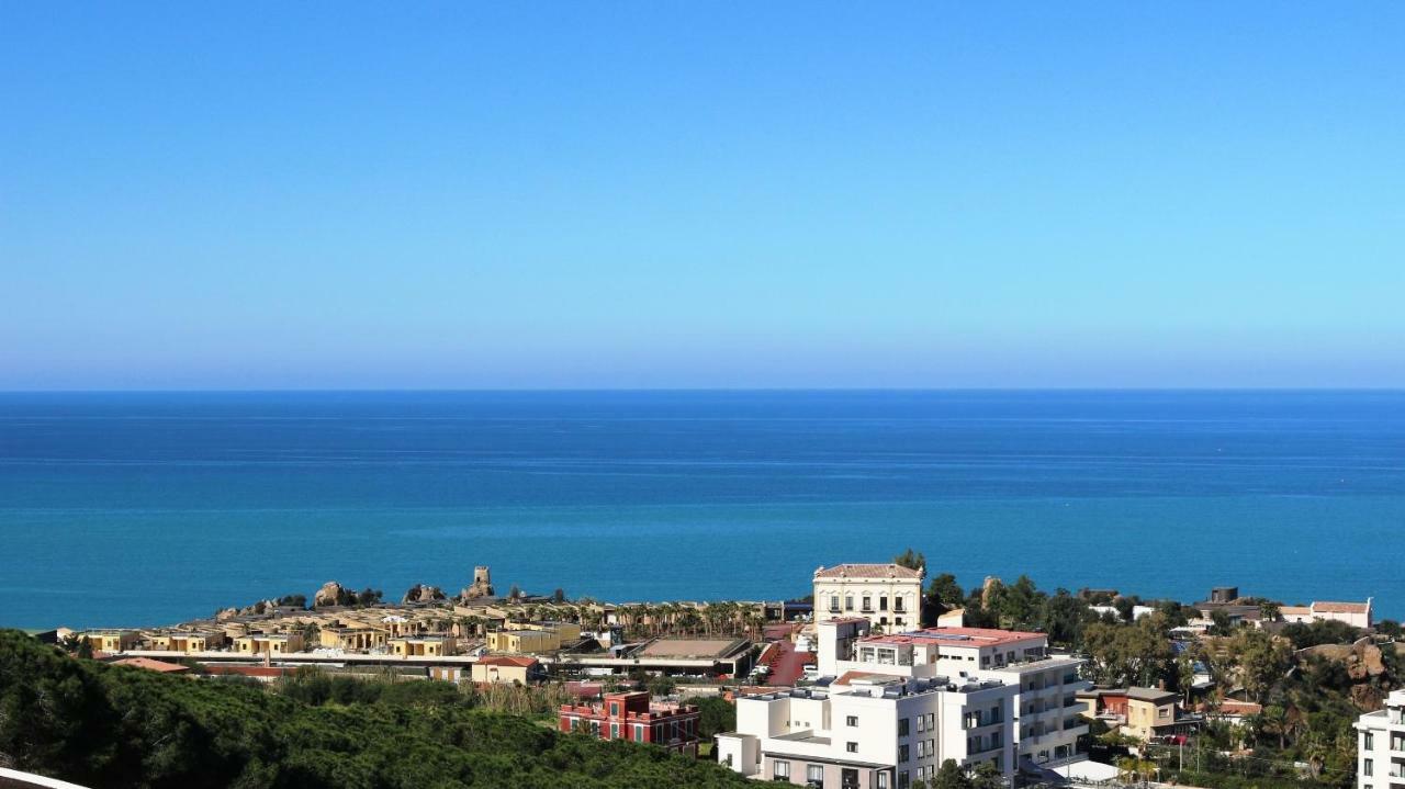 דירות צ'פאלו Casa Panoramica Santa Lucia מראה חיצוני תמונה