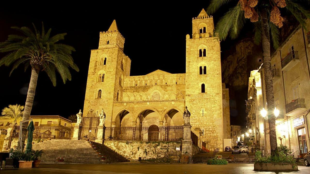 דירות צ'פאלו Casa Panoramica Santa Lucia מראה חיצוני תמונה