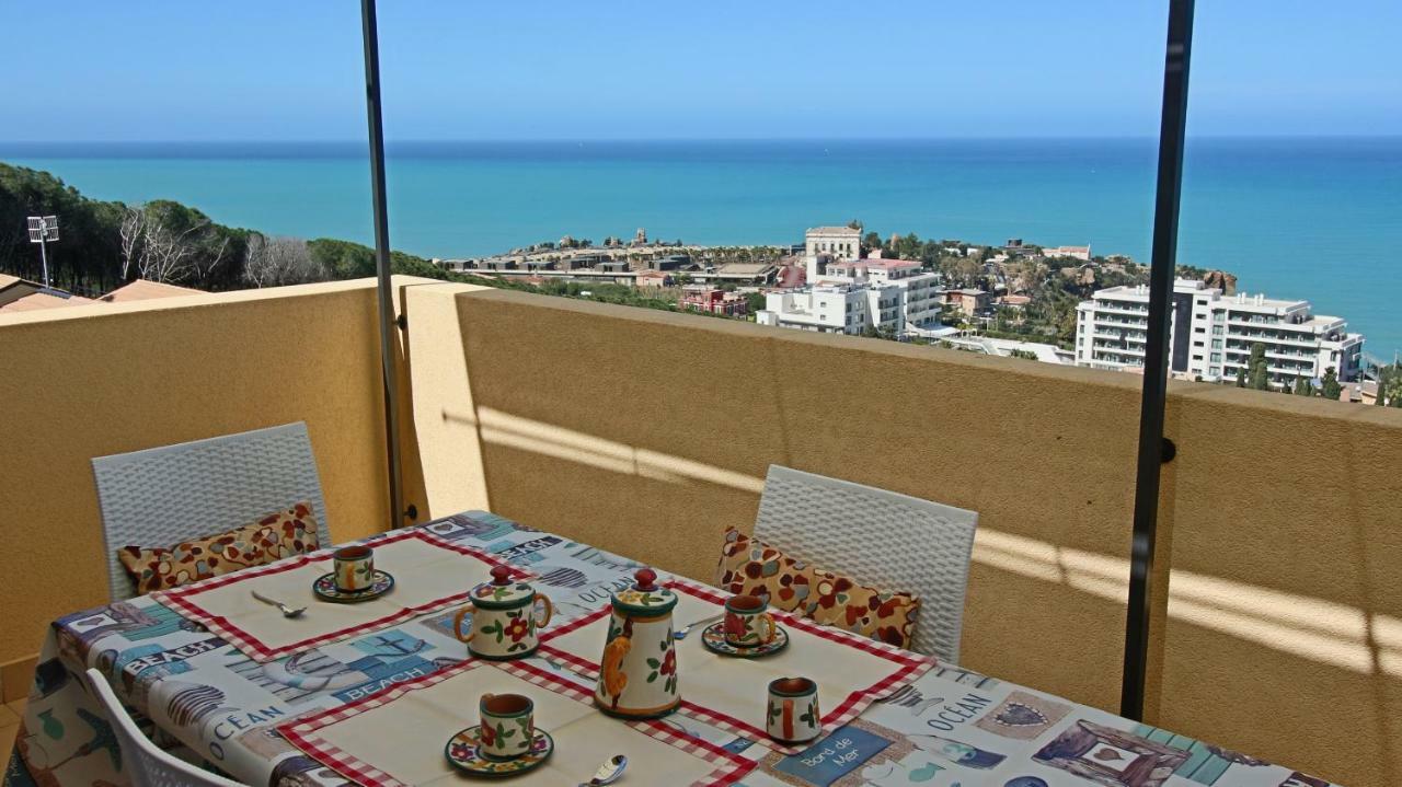 דירות צ'פאלו Casa Panoramica Santa Lucia מראה חיצוני תמונה